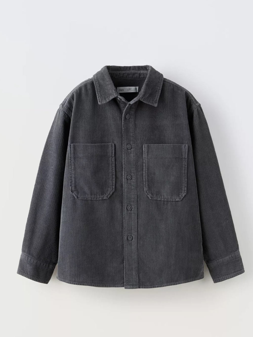 Zara boys corduroy overshirt with pockets size 8-9